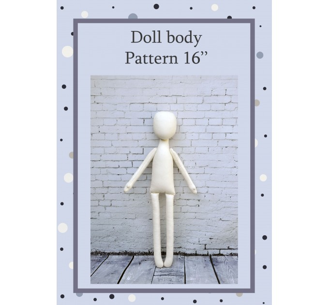 PDF Pattern Dolls Body 16 Inches #1