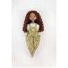 African Rag Doll 14" In Overalls #2