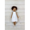 Handmade Black Nurse Doll  | Handmade Black Rag Doll