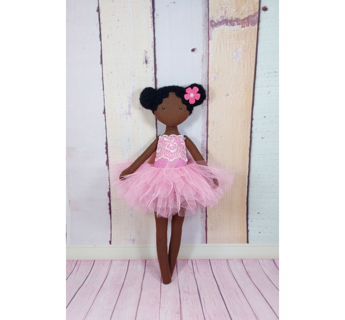 Handmade Black Doll | Handmade Cloth Doll