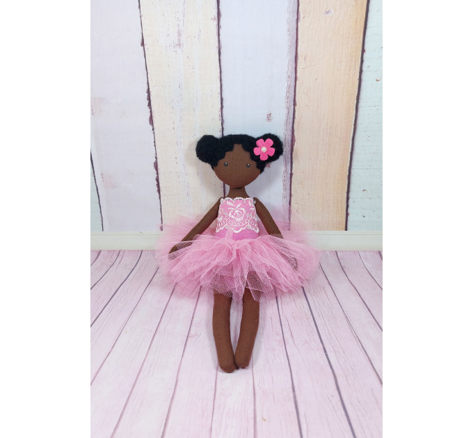 Handmade Black Doll | Handmade Cloth Doll