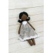 Black Doll With Curly Hair | Handmade Black Doll