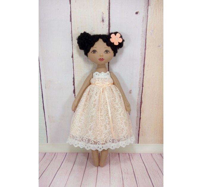 Brown Fabric Princess Doll 