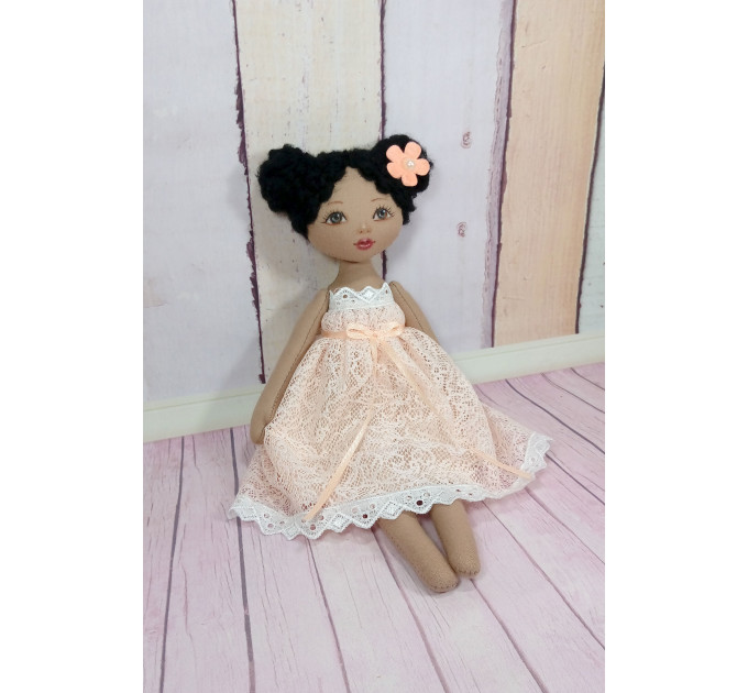 Brown Fabric Princess Doll 