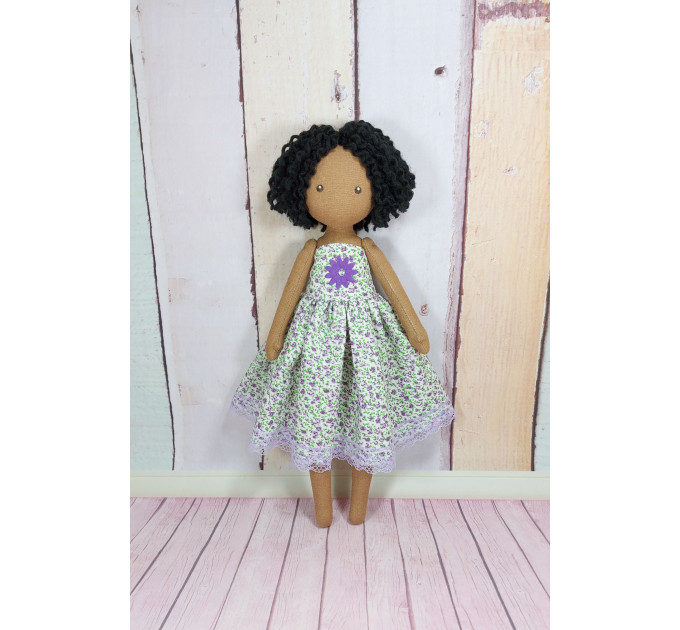 Handmade Brown Cloth Doll