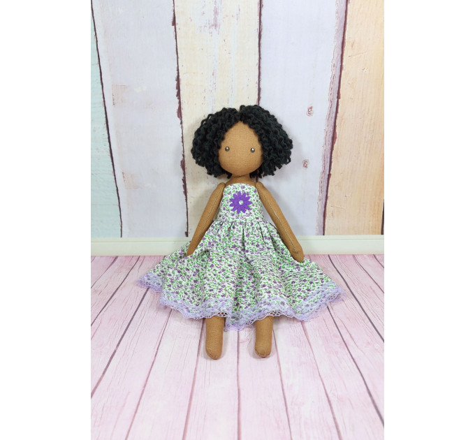 Handmade Brown Cloth Doll