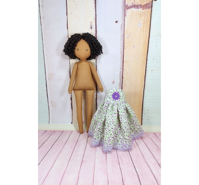 Handmade Brown Cloth Doll