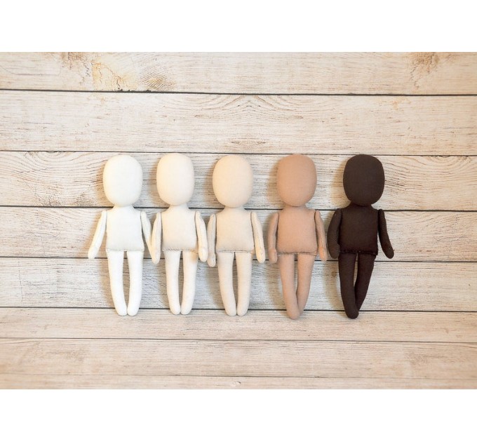 3 Sets 5 Blank doll body 6 Inches #2 (Special Listing)