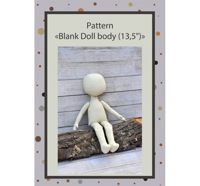 PDF Pattern Dolls Body 13 Inches #2