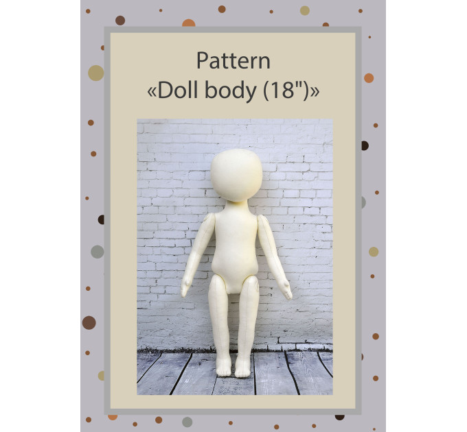 PDF Pattern Dolls Body 18 Inches #5