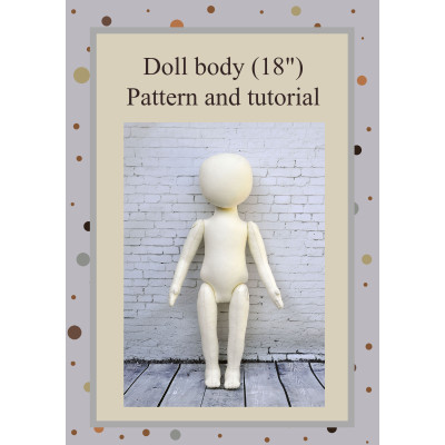 PDF Patterns And Tutorial Of The Rag Doll Body 18 Inches #1