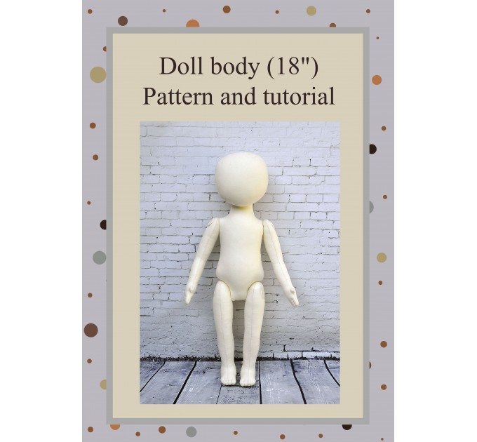 PDF Patterns And Tutorial Of The Rag Doll Body 18 Inches #1