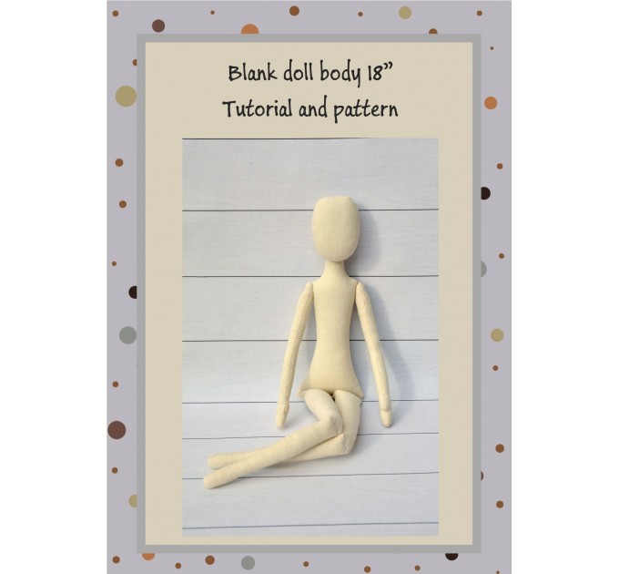 PDF Patterns And Tutorial Of The Rag Doll Body 18 Inches #2