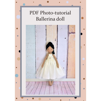 PDF Tutorial And Pattern Of The Ballerian Doll  With The Dress #1