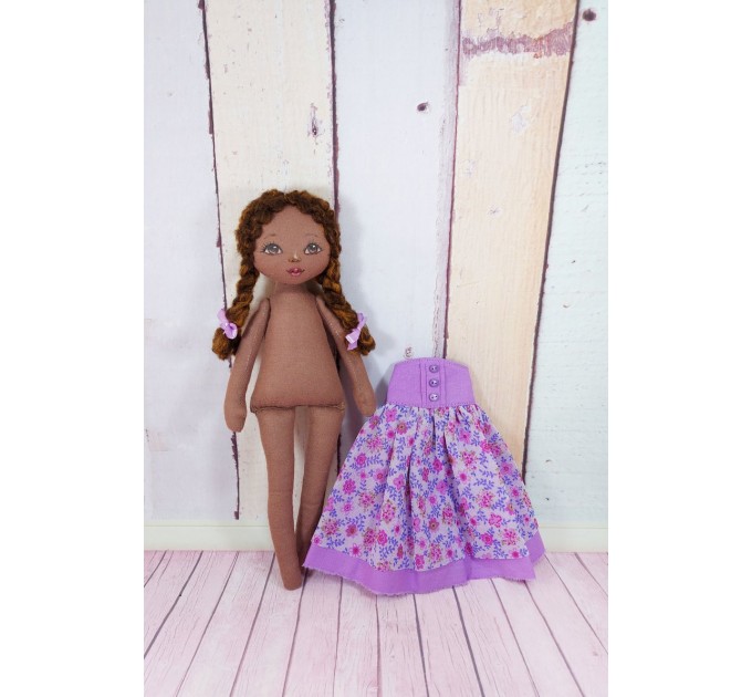 12 Inches Brown Doll