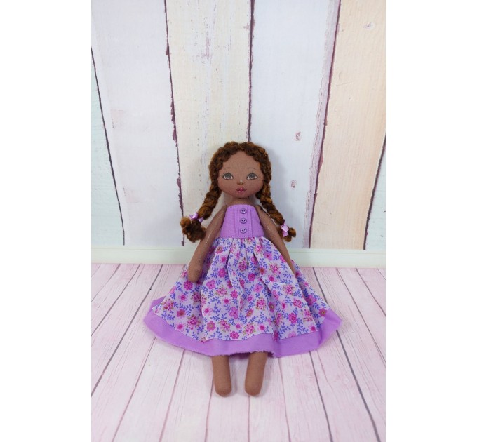 12 Inches Brown Doll