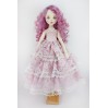 Doll In A Purple Lace Dress