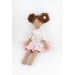 15 Inches Cloth Doll Im A Pink Dress