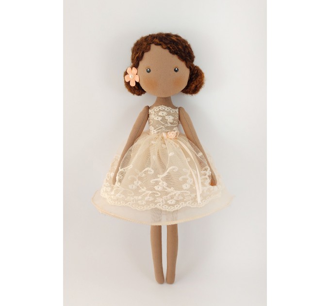 16 In Decorative Brown Doll