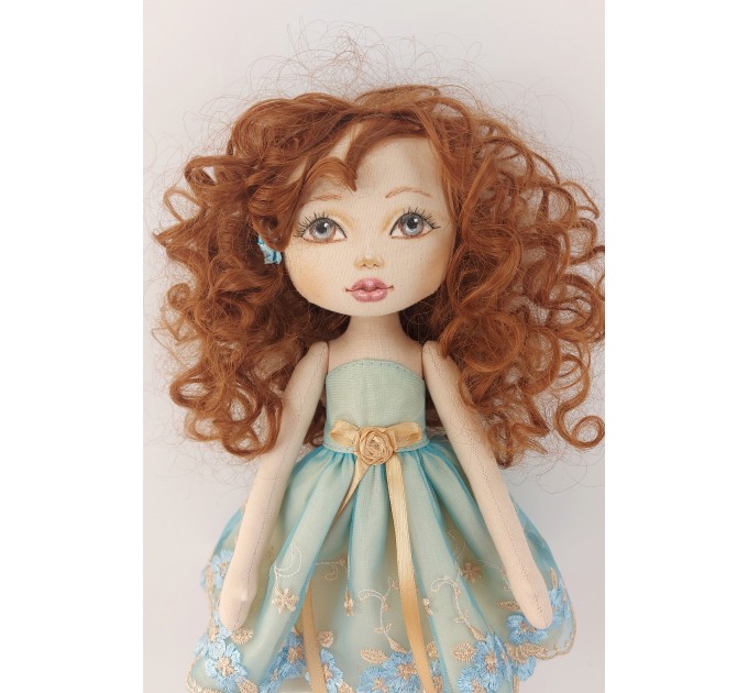 16 In Princess Doll In A Blue Dress