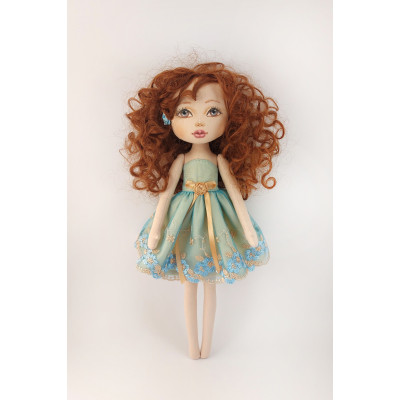 16 In Princess Doll In A Blue Dress