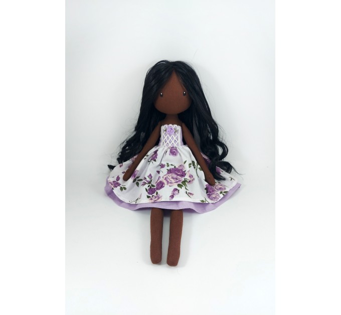 African Вoll 16 In Doll In A Removable Dress
