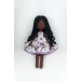 African Вoll 16 In Doll In A Removable Dress