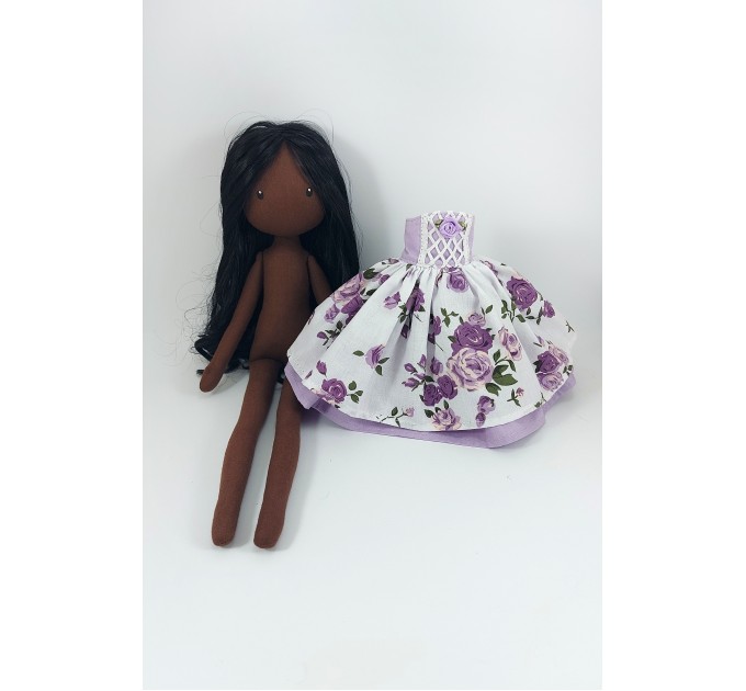 African Вoll 16 In Doll In A Removable Dress
