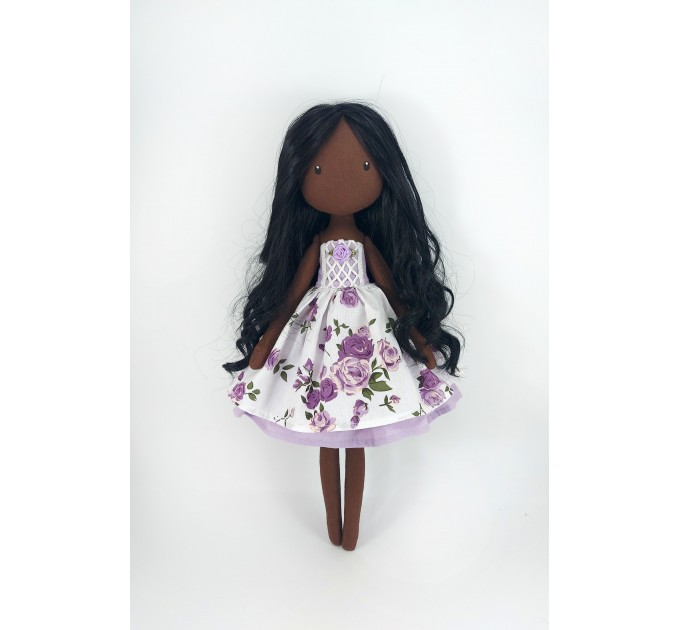 African Вoll 16 In Doll In A Removable Dress