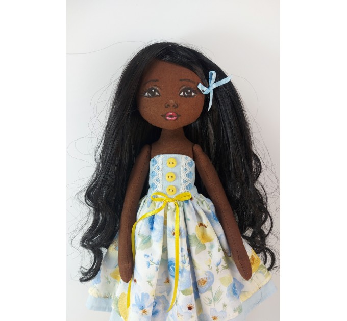 Black African Doll 15 Inches
