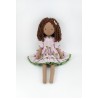 Black African Doll 16 In A Removable Dress
