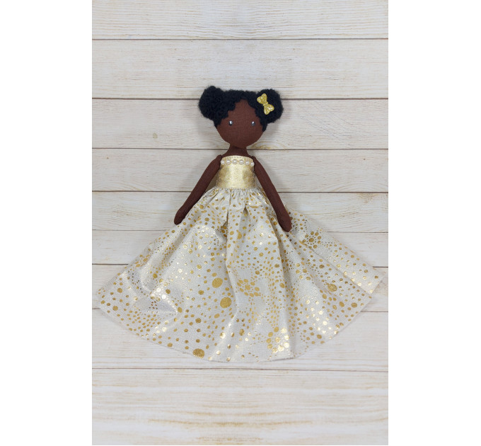 Black Cloth Fairy Doll