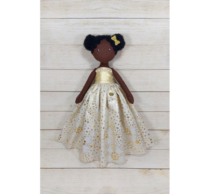 Black Cloth Fairy Doll