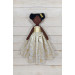 Black Cloth Fairy Doll