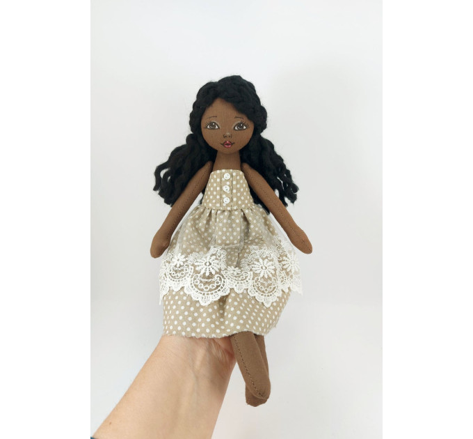 Black Rag Doll 13 Inches