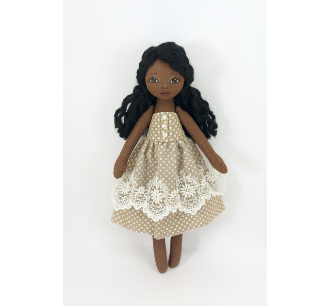 Black Rag Doll 13 Inches