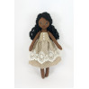 Black Rag Doll 13 Inches