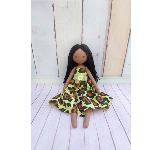 Handmade Brown Doll | Handmade Cloth Doll