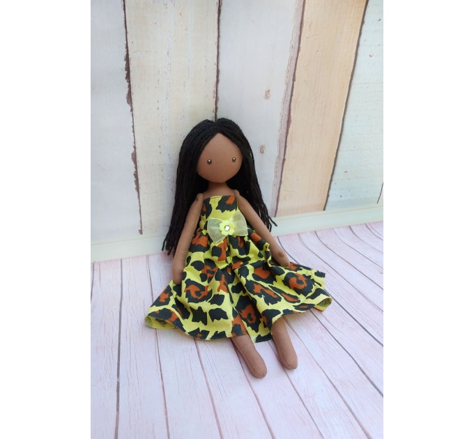 Handmade Brown Doll | Handmade Cloth Doll