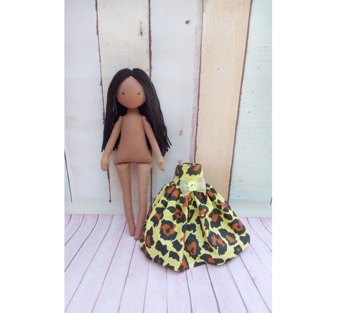 Handmade Brown Doll | Handmade Cloth Doll