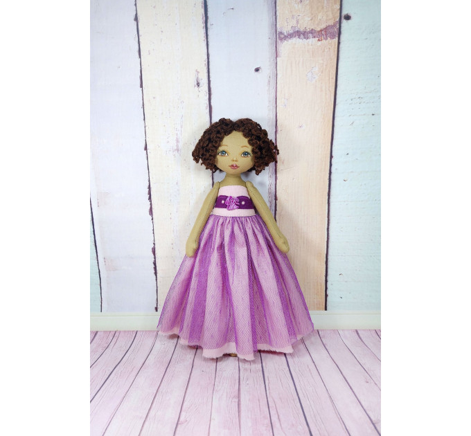 Handmade Black Nurse Doll  | Handmade Black Rag Doll