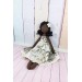 Handmade Black Cloth Doll 