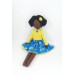 Handmade Brown Decorative Rag Doll