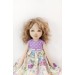 Meet Violet: Handcrafted Eco-Friendly Fabric Doll – A Unique, Artisan Soft Toy for Kids & Collectors