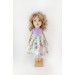 Meet Violet: Handcrafted Eco-Friendly Fabric Doll – A Unique, Artisan Soft Toy for Kids & Collectors