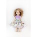Meet Violet: Handcrafted Eco-Friendly Fabric Doll – A Unique, Artisan Soft Toy for Kids & Collectors