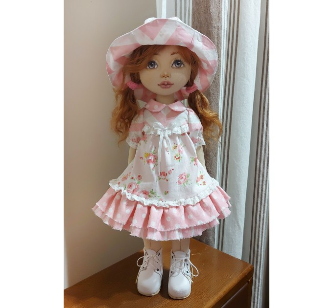 Handmade OOAK 15 In Cloth Doll