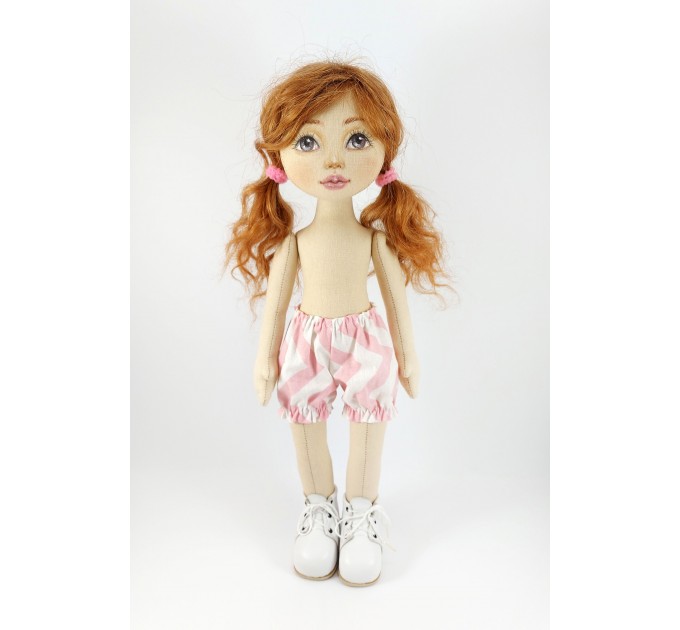 Handmade OOAK 15 In Cloth Doll