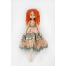 Handmade Rag Doll 18 Inches With Red Hair