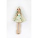 Handmade Rag Doll Ballerina Princess With Long Hair